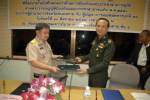 หนองคาย-มทบ.24 ลงนามช่วยเหลือป้องกันบรรเทาสาธารณภัย