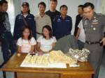 ตร.เชียงรายจับ 3 สาวลาหู่ลอบขนยาบ้าล่องน้ำกก 1.8 หมื่นเม็ด