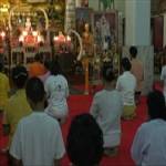 เครือข่าย We Love The King ลำปางร่วมนั่งสมาธิ-สวดมนต์ถวายในหลวง