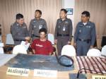 ตร.รวบทันควันคนร้ายก่อเหตุปาดคอเพื่อนหวังชิงทรัพย์