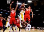 เน็ตส์สตาร์ทห่วยร่วม NBA บุกโดนเลเกอร์สต้อน