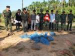 ทหารระนองจับอีกลักลอบขนตัวนิ่ม