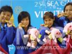 ฟินสวิมมิง 4x100 ชาย-หญิงกระชากสองทอง