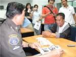 จับ “สารวัตรเถื่อน” โทร.ขู่รีดเงินเหยื่อเมียนักข่าวช่อง 3