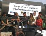 มทบ.32 เริ่มปล่อยขบวนรถน้ำช่วยชาวบ้านต้านภัยแล้ง