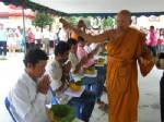 ระนองขลิบผมนาคอุปสมบท 999 รูปเฉลิมพระเกียรติ