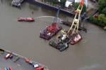Ship carrying acid overturns in Germany: police