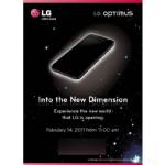 MWC 2011 : แอลจีผุดสมาร์ทโฟน 3 มิติ"แว่นไม่ต้อง"