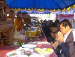 เพื่อน นศ.ม.อุบลฯ บวชอุทิศกุศลให้เพื่อนที่เสียชีวิต 3 ราย