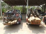 นปม.พะเยา-ตชด.32 บุกยึดไม้เถื่อนแต่ผู้ต้องหนีรอดหมด