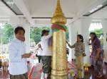 ชาวระนองทำพิธีบรวงสรวงศาลหลักเมือง