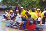 สภากาชาดฯ ส่งชุดธารน้ำใจ เรือท้องแบน ครัวเคลื่อนที่ช่วยน้ำท่วมภาคใต้