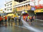 กทม.ล้างถนนหลังสงกรานต์