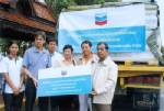 เชฟรอนเร่งช่วยผู้ประสบภัยน้ำท่วมที่นครศรีฯ