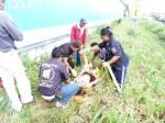 ช่างเดินสายโทรศัพท์ศรีราชาถูกไฟฟ้าแรงสูงช็อตร่างร่วงพื้นสาหัส