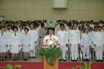 กาฬสินธุ์จัดงานวันฉัตรมงคล ประกาศปกป้องสถาบันด้วยชีวิต