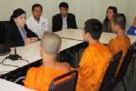 “ปวีณา” รับ 3 สามเณรเหยื่อเจ้าอาวาสตุ๋ยเข้าเรียน กทม.