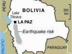 Bolivia at risk of megaquake: study