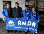 AMDA เยี่ยมค่ายผู้ประสบภัยญี่ปุ่น