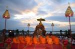 เมืองกว๊านฯ เตรียมเปิดวัดกลางน้ำรับชาวพุทธเวียนเทียนวันวิสาขบูชา