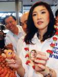 “ยิ่งลักษณ์” โวปัญหาบ้านเมืองสำคัญกว่า “พี่แม้ว” - มือดีปาไข่เฉียดเวที