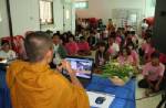 รพ.สต.บ้านปอแดงอบรมเข้มธรรมะให้เยาวชนสร้างภูมิคุ้มกันภัยสังคม