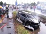 ชนระนาว! 5 คันรวดบน“มิตรภาพ”ไฟลุก“เก๋ง”ติดNGVวอด -สาหัส 1