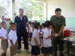 นรข.นครพนมร่วมสมาพันธ์สื่อสองฝั่งโขงปลูกฝังเยาวชนเทิดทูนสถาบัน