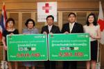 ลูกค้าบัตรเครดิตกสิกรไทยร่วมบริจาคช่วยเหลือผู้ประสบอุบัติภัย