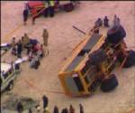 Tour bus rolls down Australia dune, Singaporeans hurt