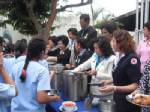 นายกเหล่ากาชาดหนองบัวฯนำคณะเลี้ยงอาหารพระราชทานผู้ต้องขังหญิง-ชายในเรือนจำ