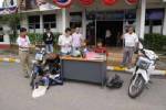 ตำรวจหนองคายจับแก๊งลักรถมอเตอร์ไซค์ตามออร์เดอร์