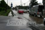 แจ้งวัฒนะน้ำเอ่อท่วมถนน หน้าศูนย์ราชการน้ำสูงต่อเนื่อง