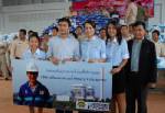 เอ็นพีเอสมอบเงินช่วยเหลือผู้ประสบภัยน้ำท่วม
