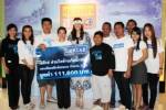 เลคิเซ่มอบเรือช่วยเหลือผู้ประสบอุทกภัย