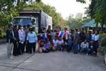 กศน.หนองคายส่งของกิน-ของใช้ช่วยน้ำท่วมในนครปฐม