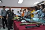 ตร.ภาค 8 รวบแก๊งค้ายาบ้า  ยึดอาวุธสงคราม-ยาเสพติด