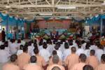 ผู้ต้องขังกาฬสินธุ์ปฏิบัติธรรม 3 ศาสนาเฉลิมพระเกียรติพ่อหลวง