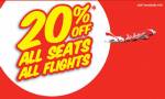 แอร์เอเชียออกโปรโมชั่นลด 20% ทุกที่นั่งทุกเที่ยวบิน