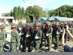 ทหารนาวิกโยธินร่วมสวนสนามในค่ายจุฬาภรณ์เนื่องในวันกองทัพไทย