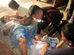 จร.ทำคลอดหญิงชาวลาวปลอดภัยทั้งแม่และลูก!