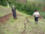 เตรียมอพยพ 150 ครอบครัวกะเหรี่ยงแม่สะเรียงพ้นพื้นที่เสี่ยงโคลนถล่ม