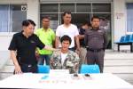 ตร.ห้วยใหญ่ตั้งด่านรวบหนุ่มบางละมุงขับรถเก๋งแต่งซิ่งส่งยานรก