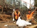 ไฟไหม้บ้านพักในศูนย์พักพิงบ้านในสอย-ผู้หนีภัยฯถูกย่างสดดับ 1 ราย