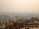 หมอกฝุ่นหวนคลุมแม่สายซ้ำซาก-ชาวบ้านต้องรอฟ้า-ฝนช่วยคลาย
