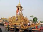 สมเด็จพระเทพฯ รับสั่งชมพระเมรุสวยงาม ซ้อมริ้วขบวนพระราชพิธีเรียบร้อยดี