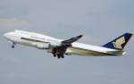 สิงคโปร์แอร์ไลน์สบิน “โบอิ้ง 747” เที่ยวสุดท้ายก่อนปลดระวางวันนี้