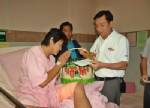 ผบช.ปส.ควักเงินสด 4 หมื่น ช่วย ส.ต.อ.ถูกพ่อค้ายายิงเจ็บ