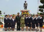 จทบ.นครพนมทำบุญรำลึกครบรอบ 13 ปีก่อตั้งอนุสาวรีย์พระยอดเมืองขวาง