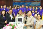 เครื่องฟอกไตโรงพยาบาลเลยขาดแคลน ไลออนส์สันติภาพฯ มอบช่วยเหลือ 1 เครื่อง